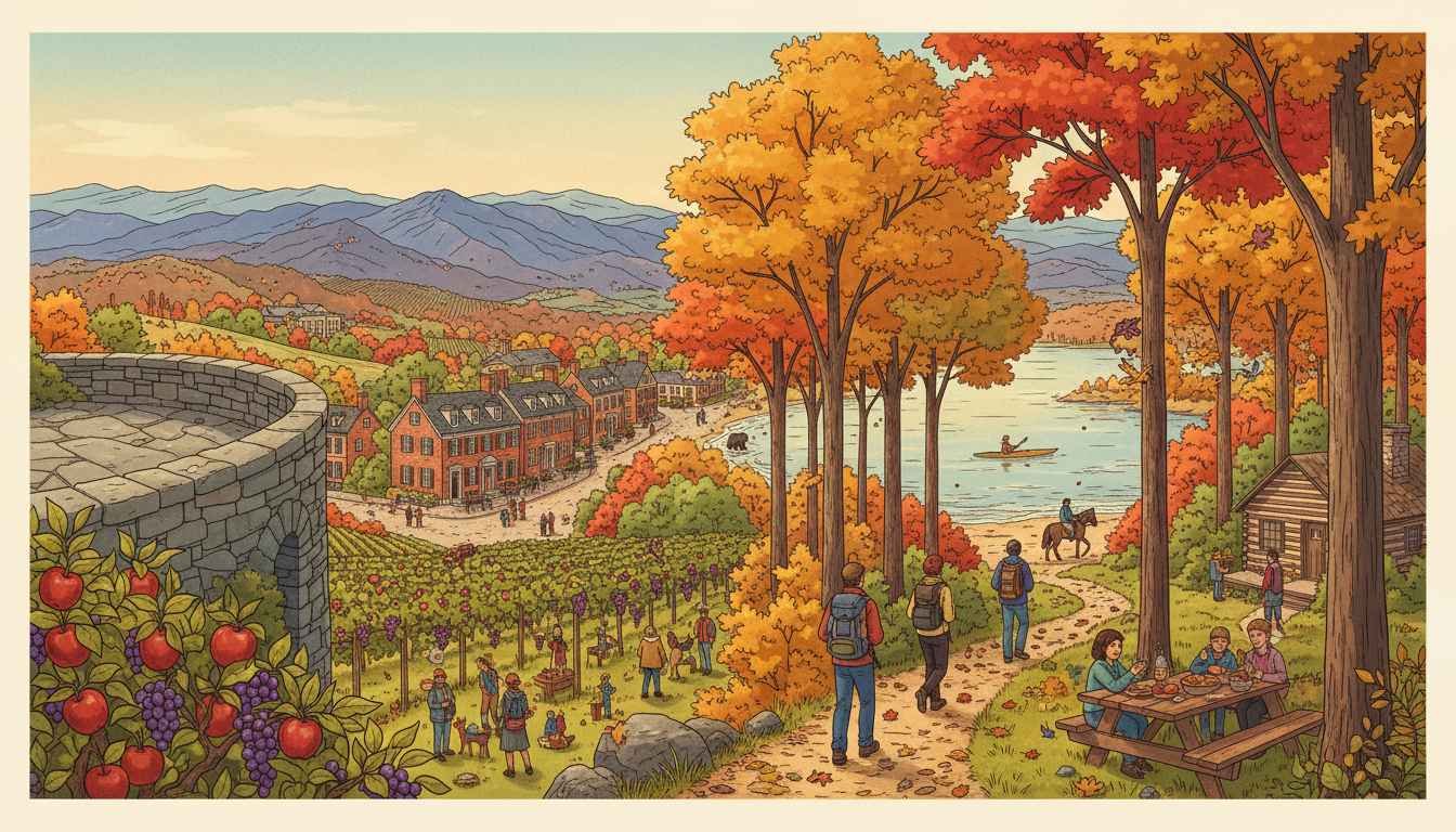 best places to visit in the fall in virginia