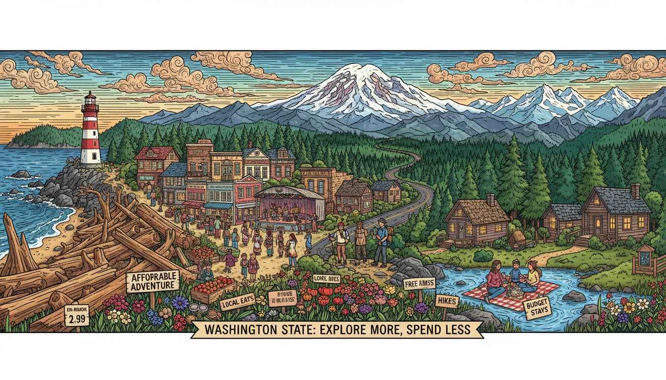 cheap places to visit in washington state