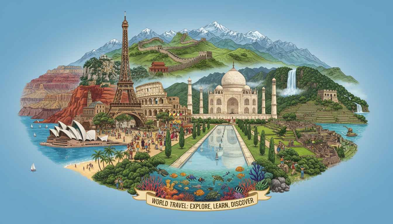 most famous places to visit in the world