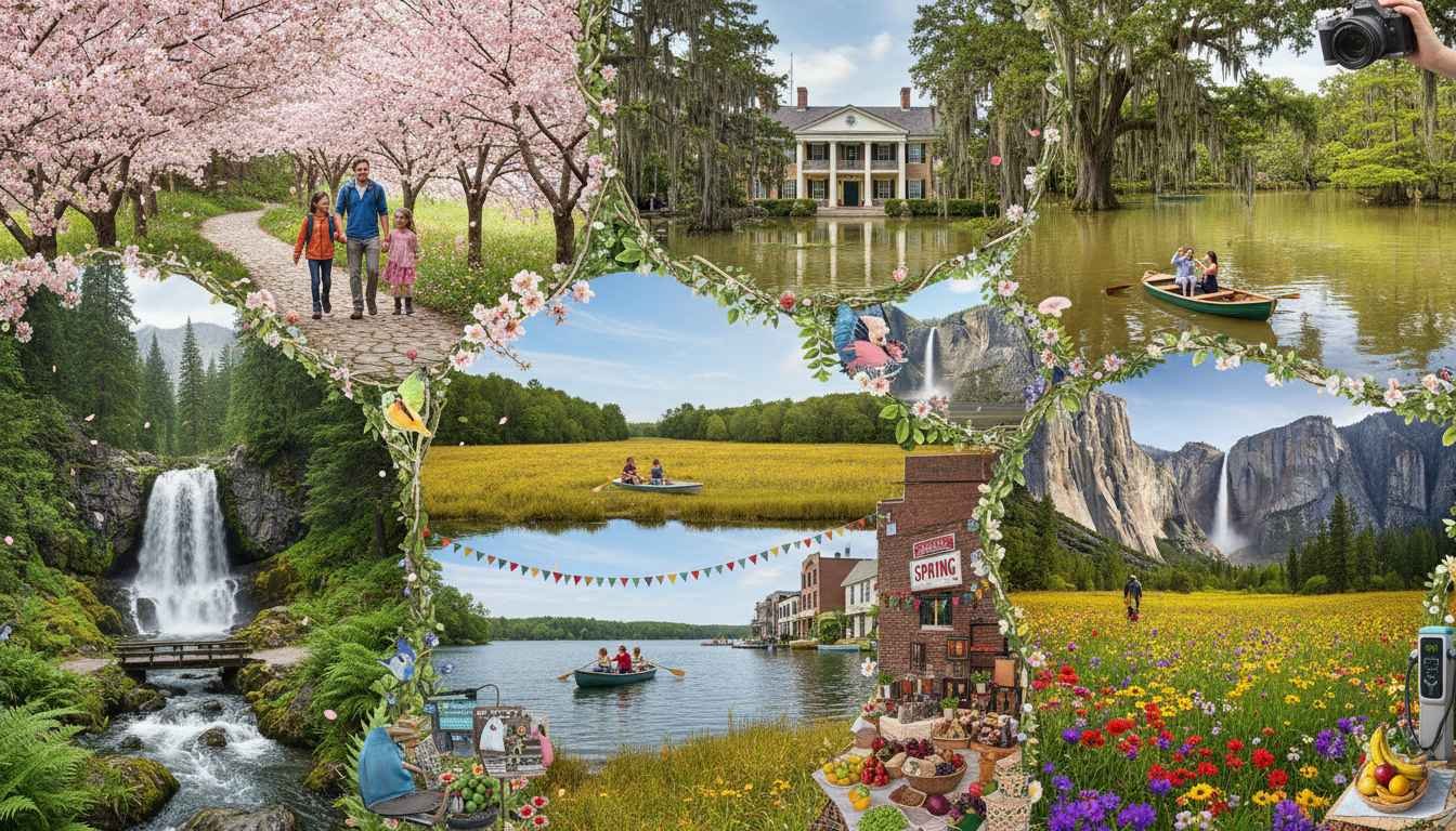 places to visit in the spring in the us