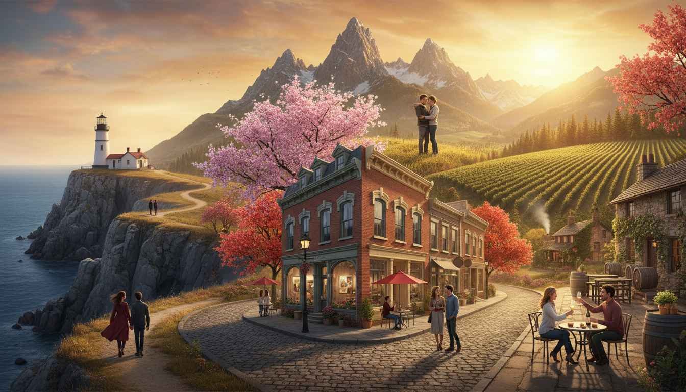 romantic places to visit in the united states