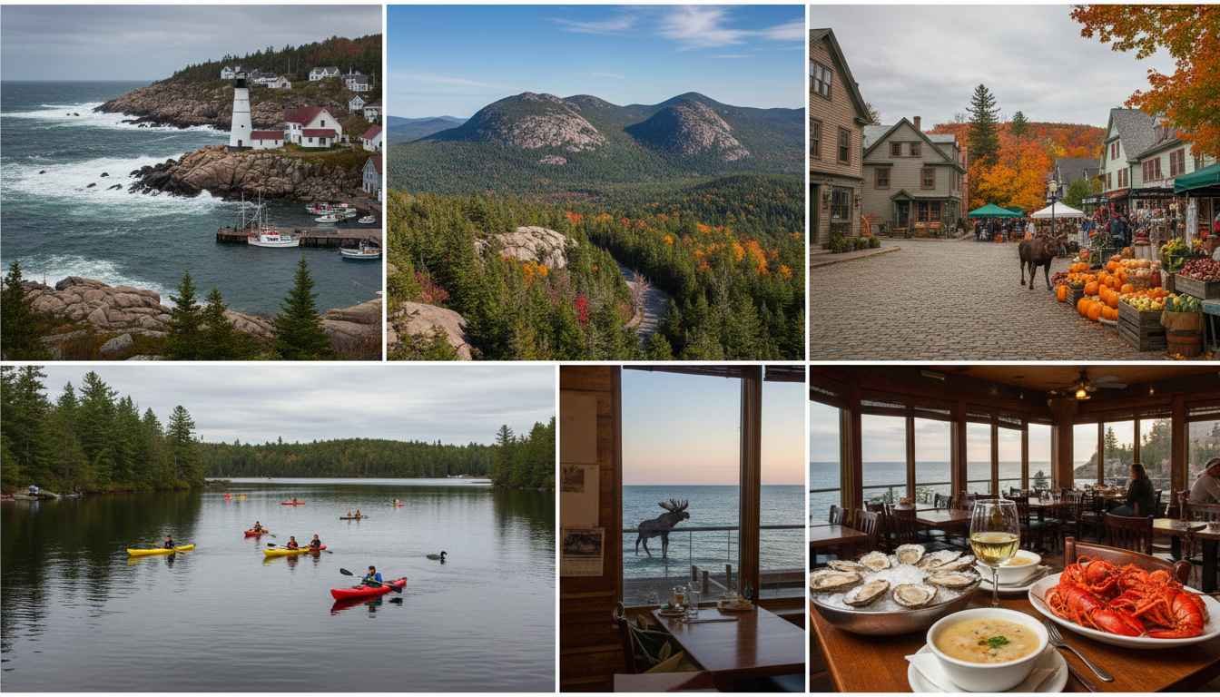 where is the best place to visit in maine