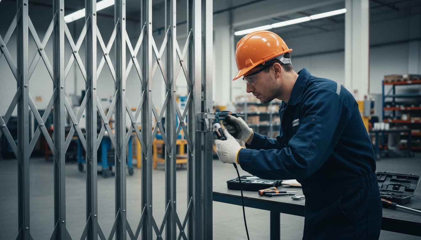 accordeon gates service maintenance