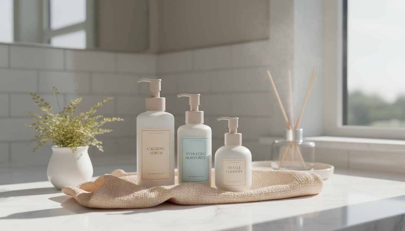 skincare routine for sensitive skin