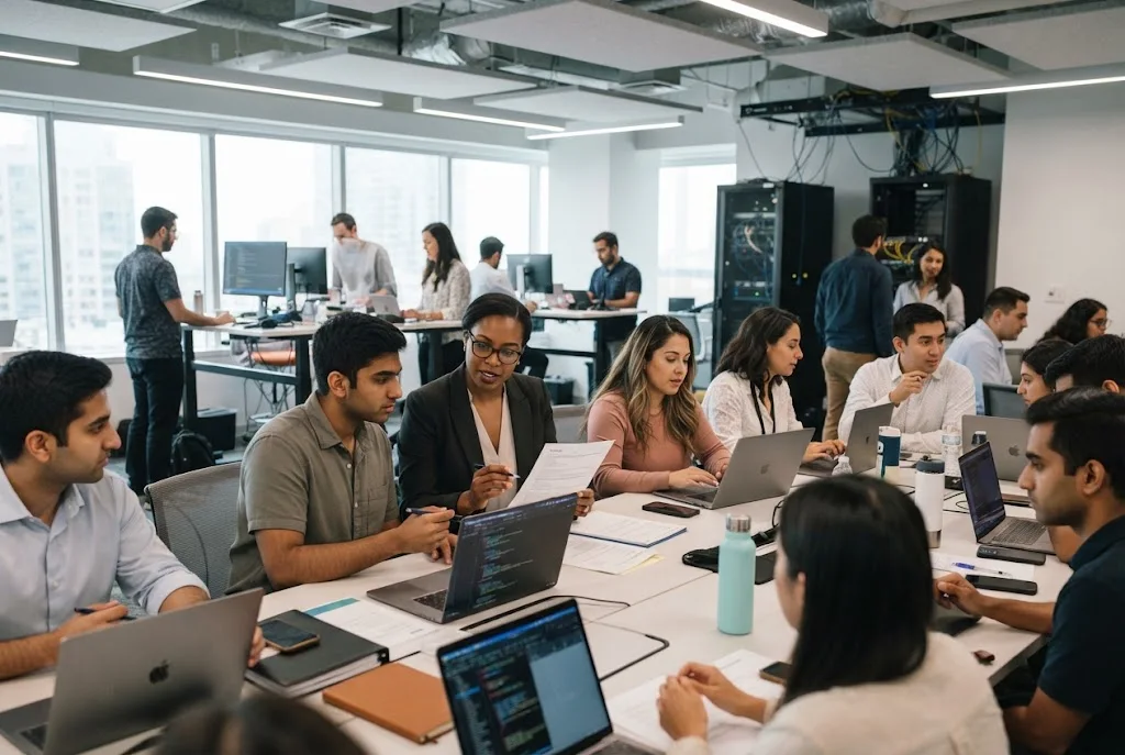Getting a job in IT through skills training, projects, networking, and interview preparation
