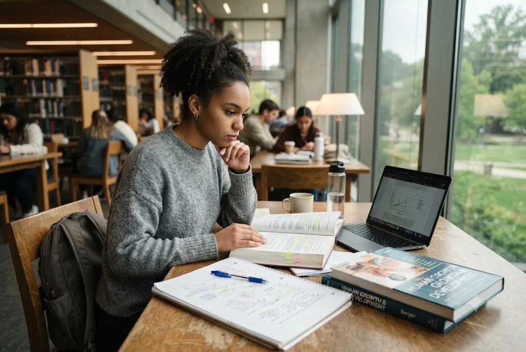 Is human growth and development class hard for college students studying human development